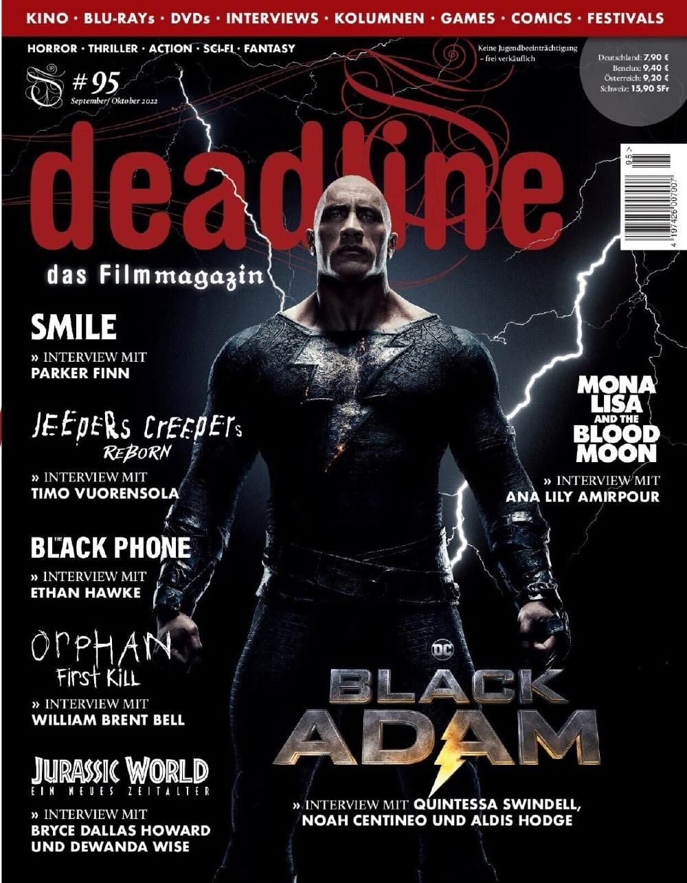 Deadline Magazin Deutschland 2022 #95 Dwayne Johnson Black Adam