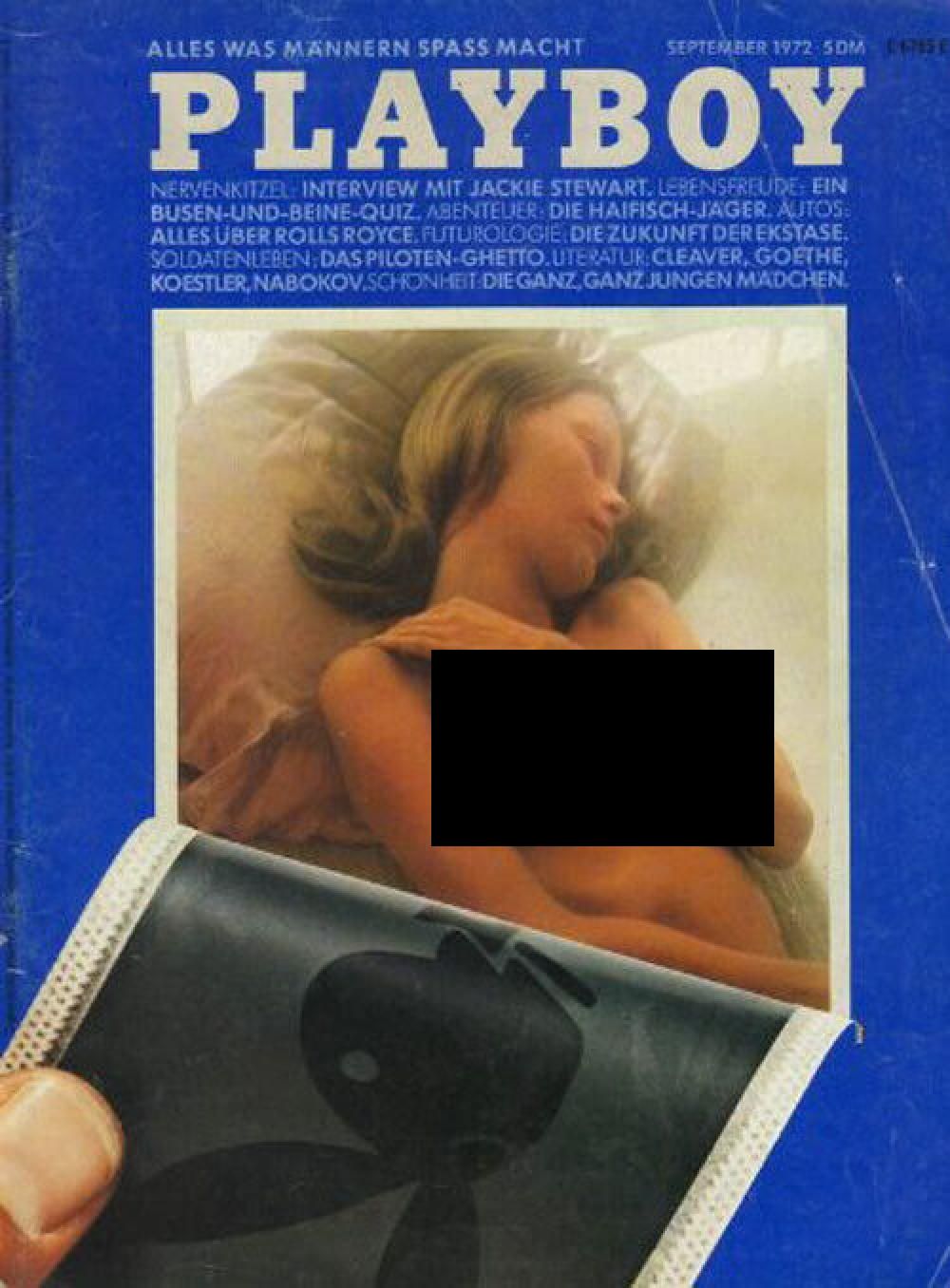 Playboy Tijdschrift Duitsland 1972-09 Originele uitgave