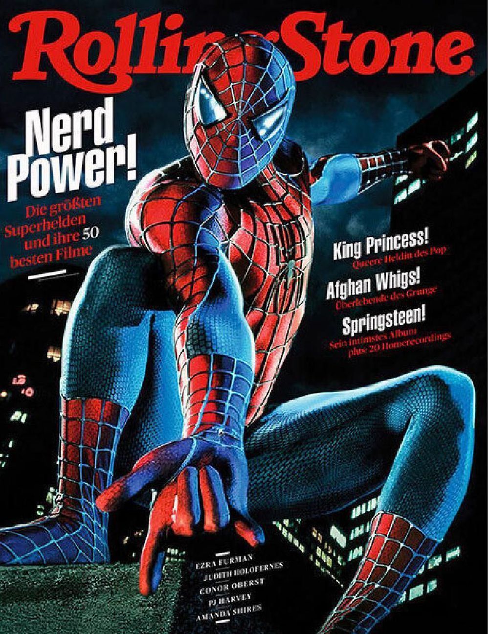 Rolling Stone Magazin Deutschland 2022-09 Spiderman King Princess Afghan Whigs Springsteen Spider-Man #335