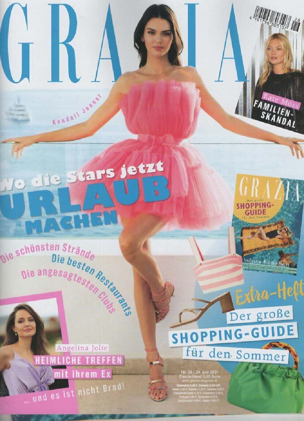 Grazia Magazin Deutschland 2021-26 Kendall Jenner