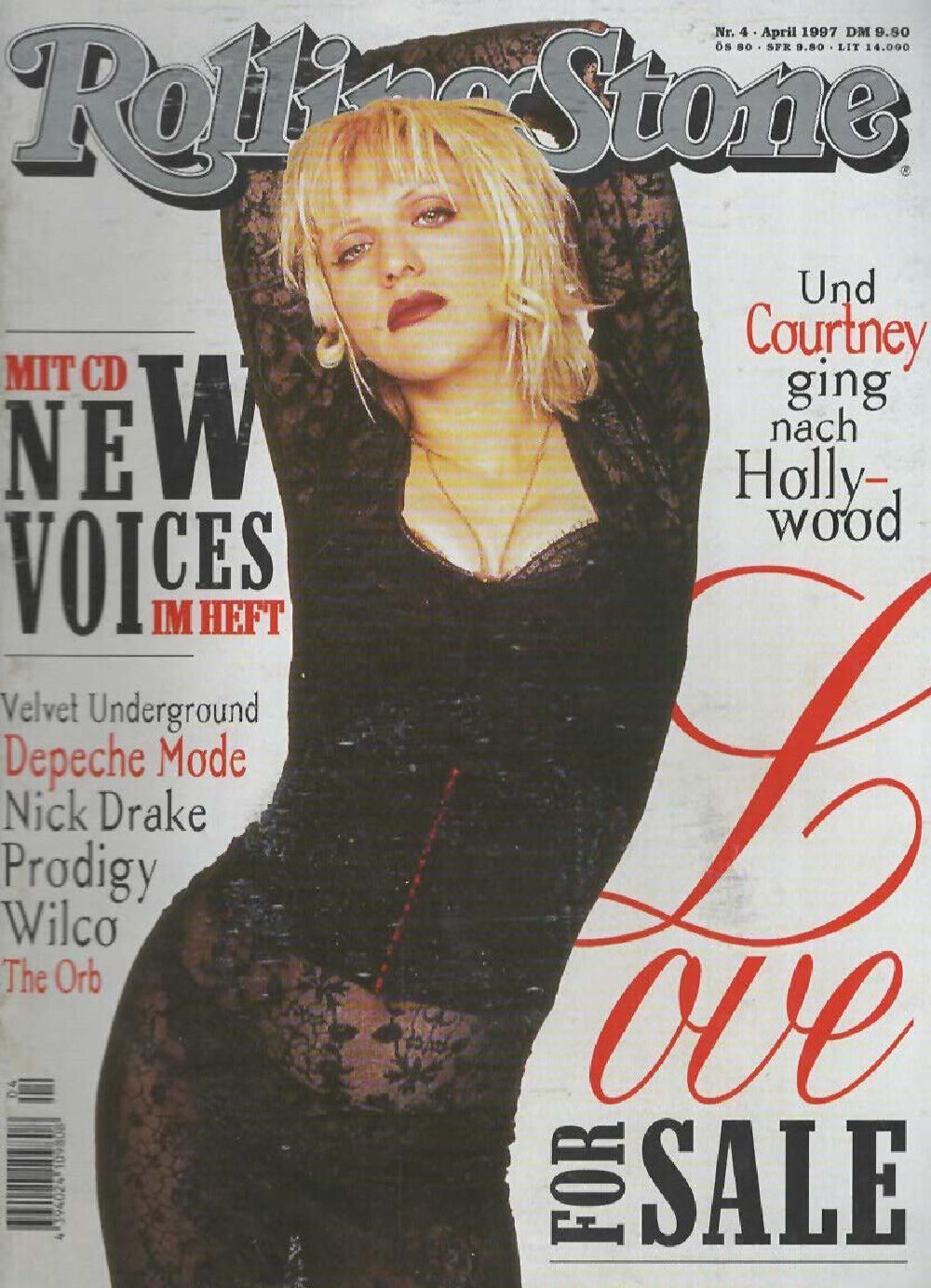 Rolling Stone Magazin Deutschland 1997-04 Courtney Love Depeche Mode