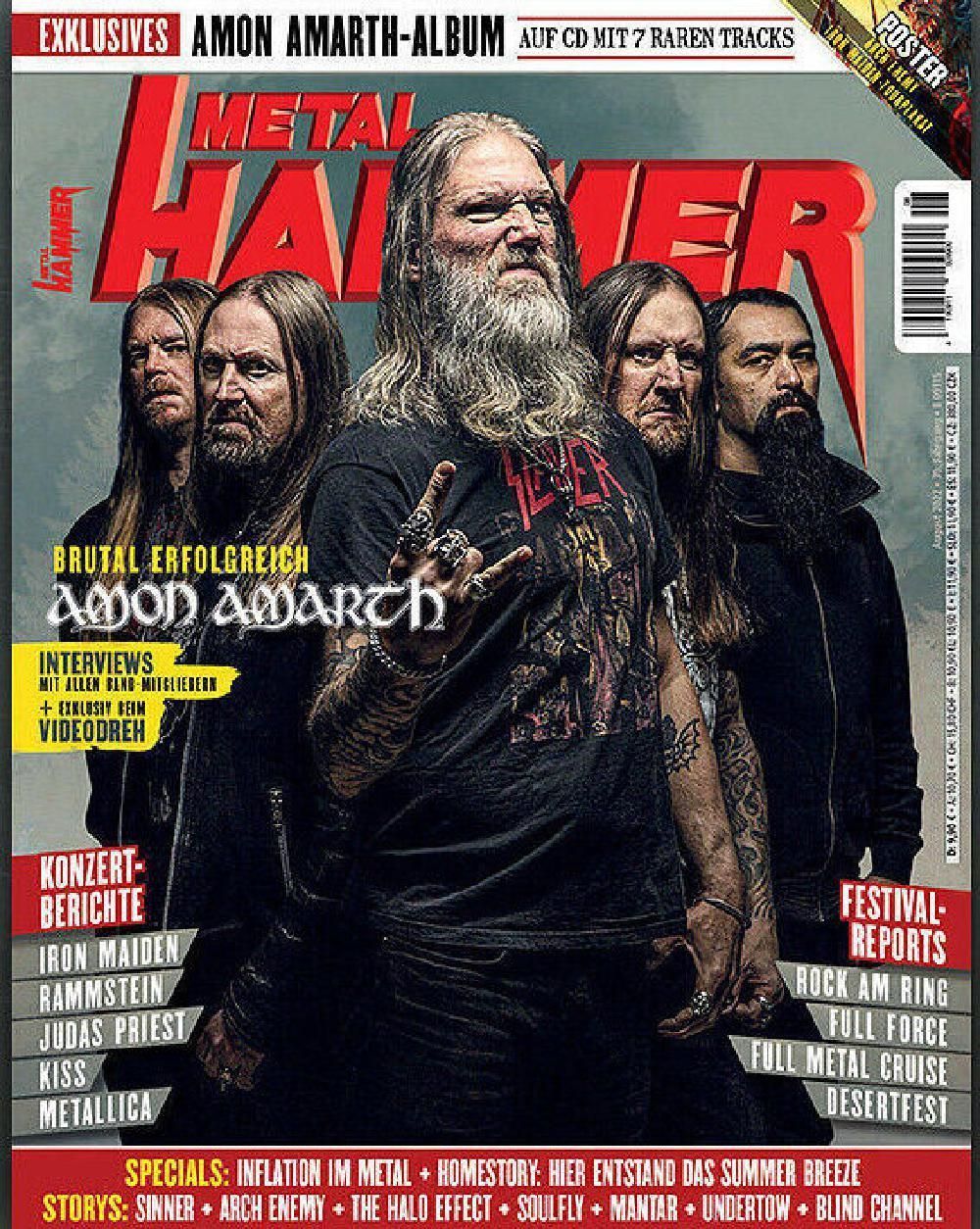 Metal Hammer Magazin Deutschland 2022-08 Amon Amarth
