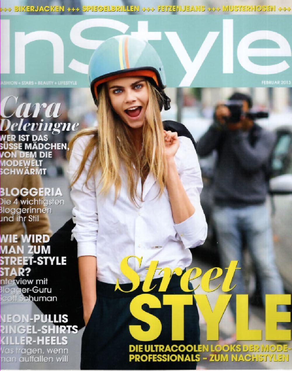 InStyle Magazin Deutschland 2013-02 Cara Delevingne