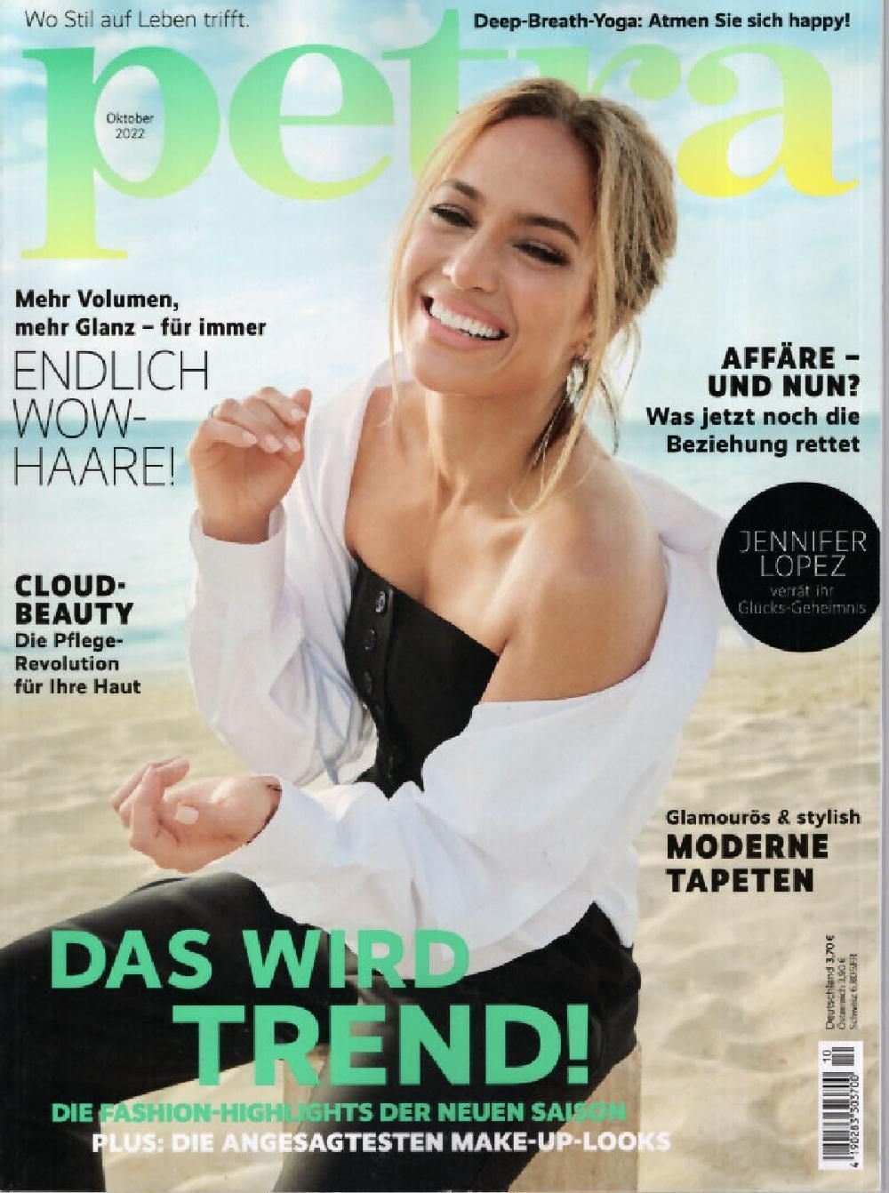 Petra Magazin Deutschland 2022-10 Jennifer Lopez