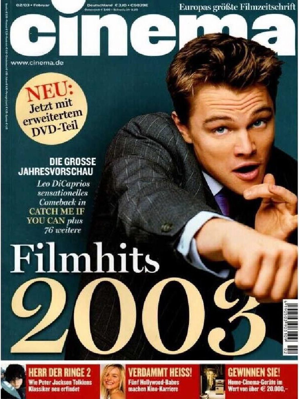 Cinema Magazin Deutschland 2003-02 Leonardo DiCaprio