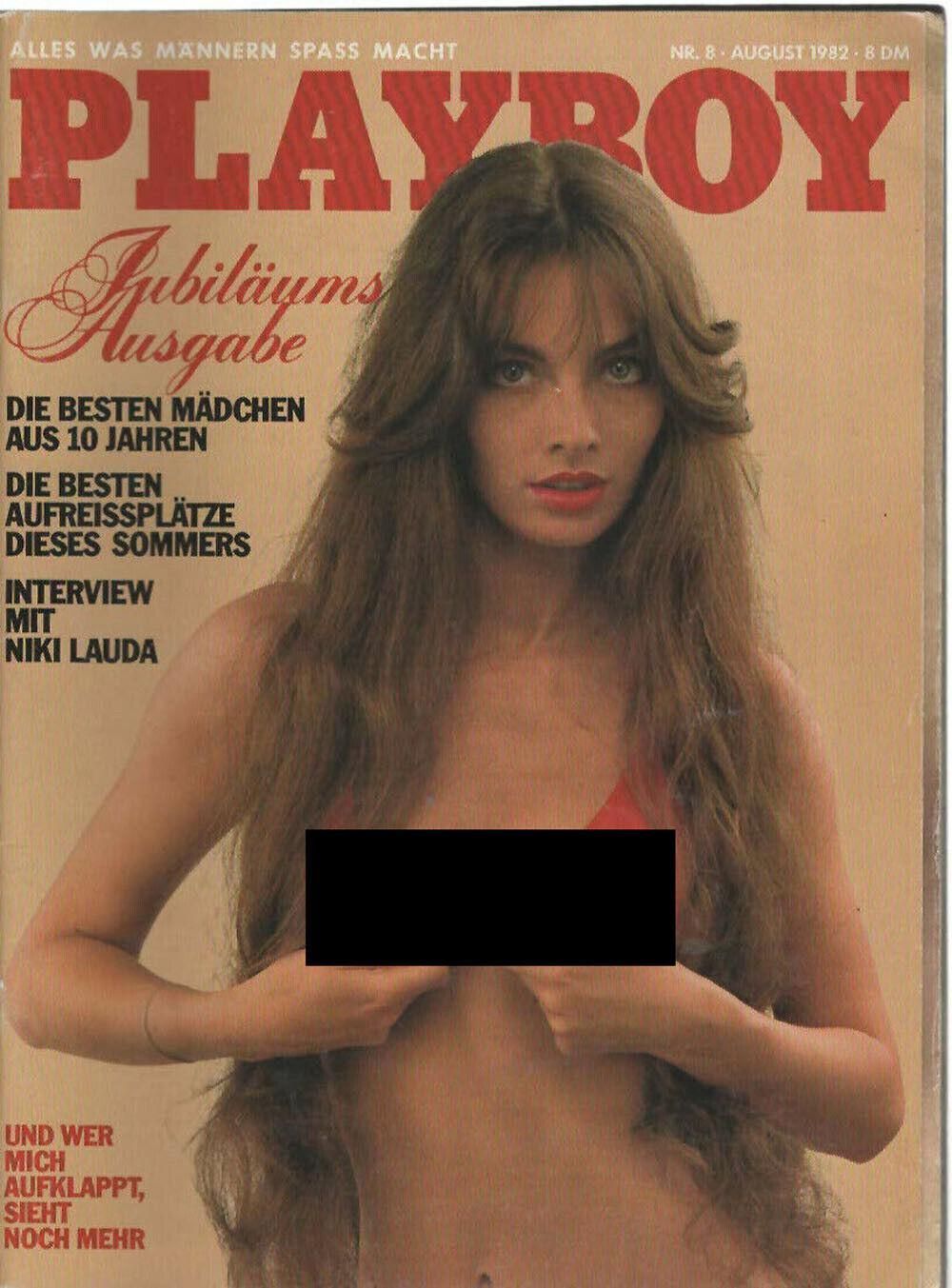 Playboy Magazin Deutschland 1982-08 Brigitte Wöllner