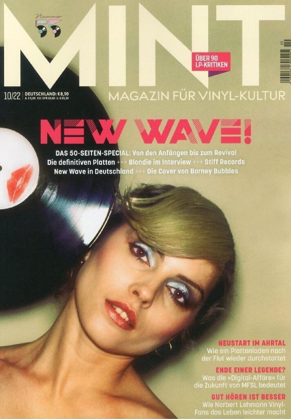 Mint Magazin Deutschland 2022 #55 Debbie Harry Wave