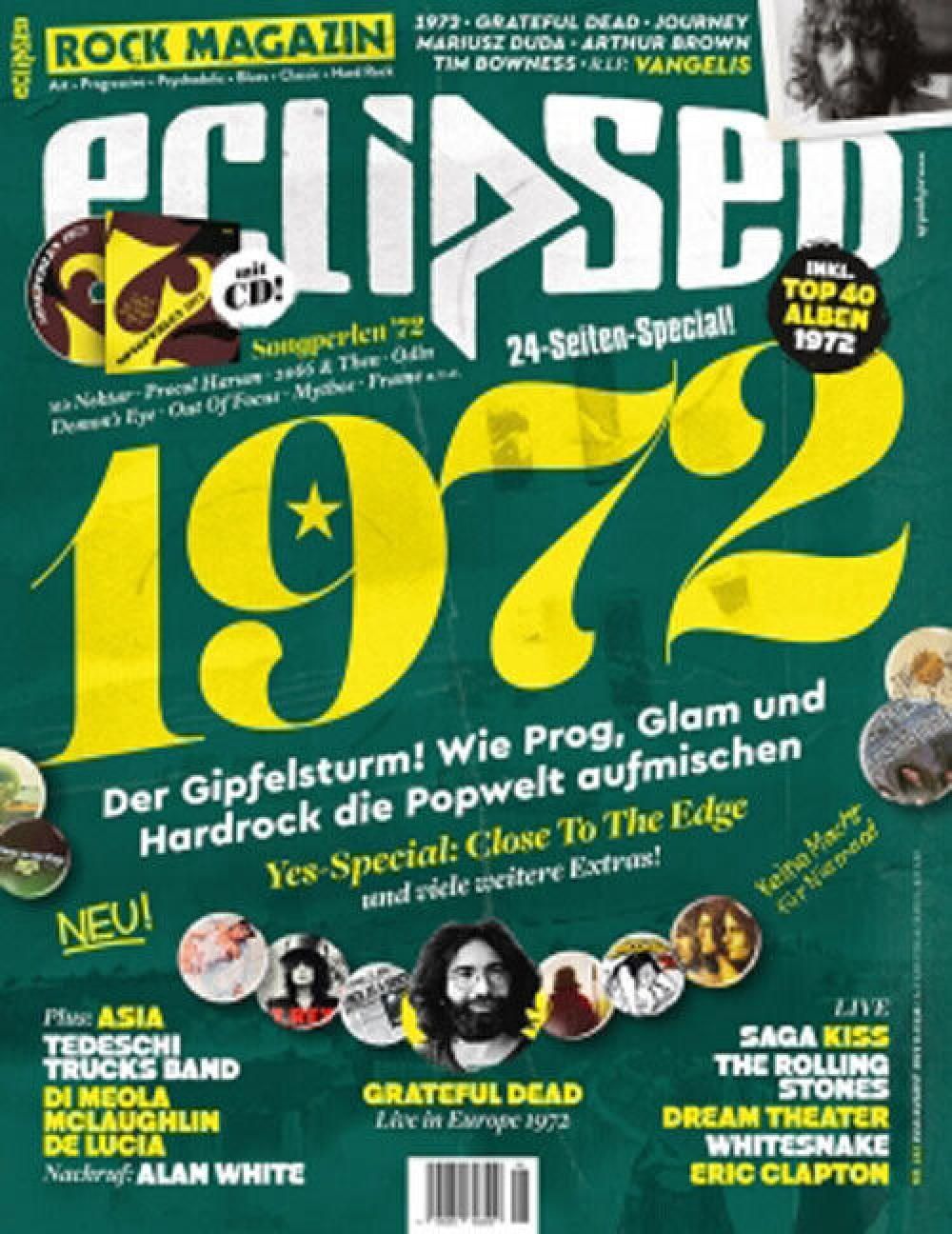 Eclipsed Magazin Deutschland 2022 #242 Grateful Dead Tedeschi Trucks