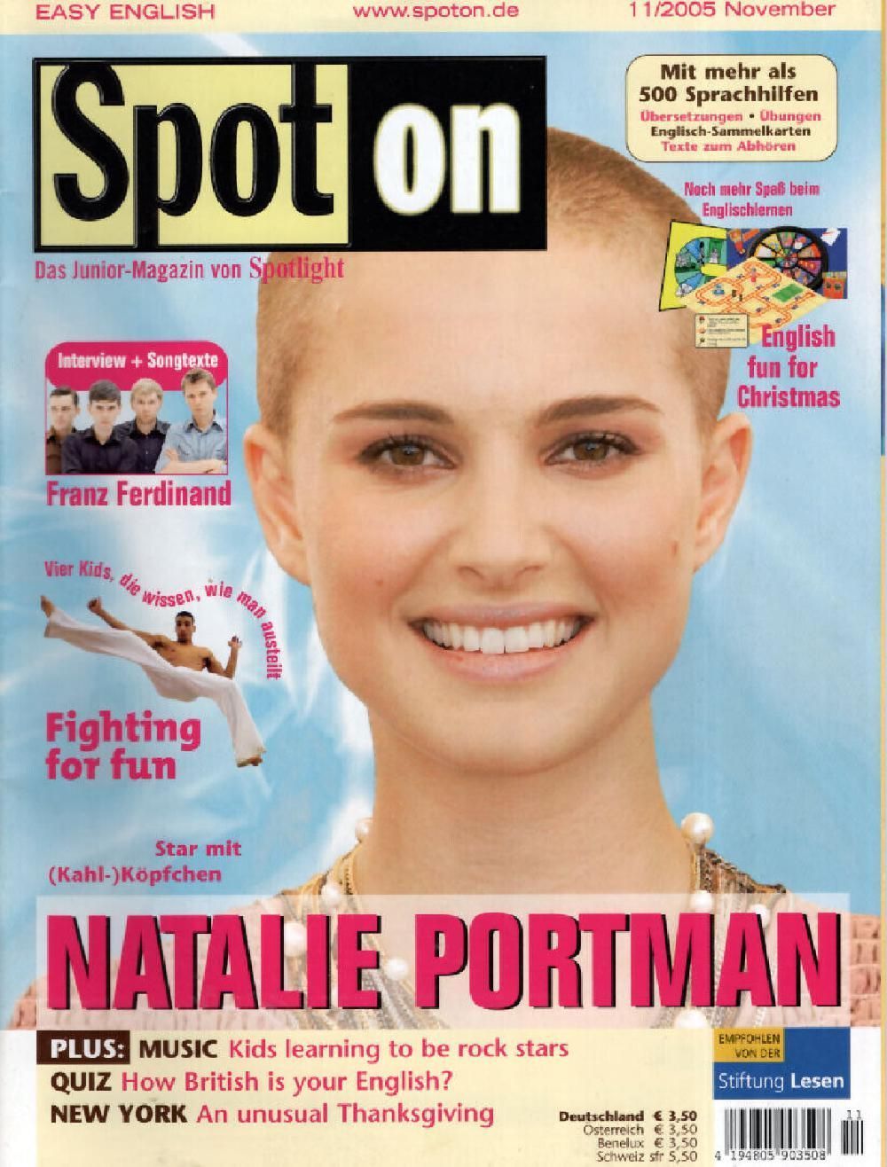 Spot On Magazin Deutschland 2005-11 Natalie Portman
