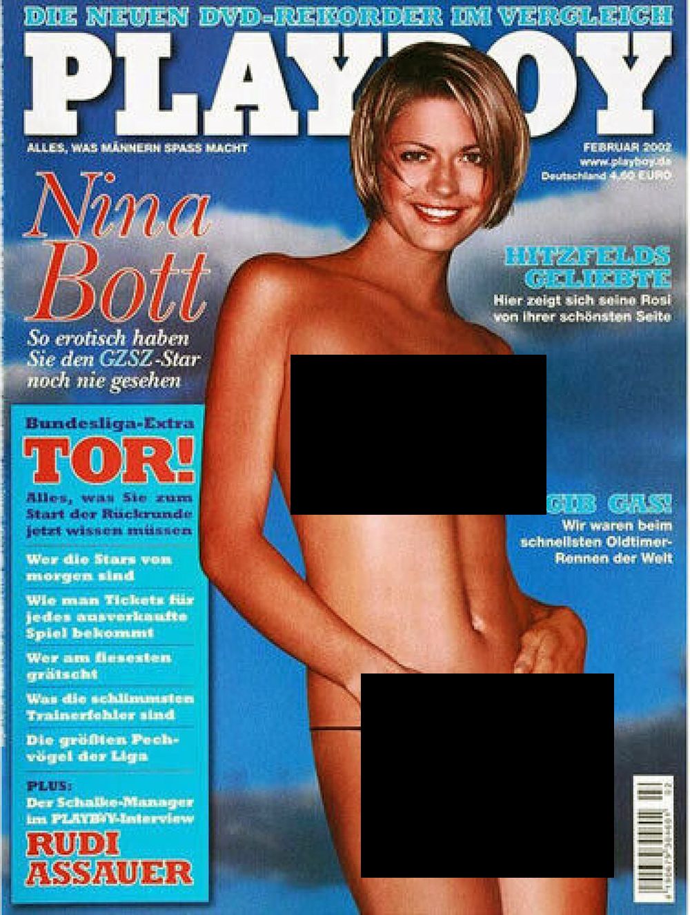 Playboy Magazin Deutschland 2002-02 Nina Bott