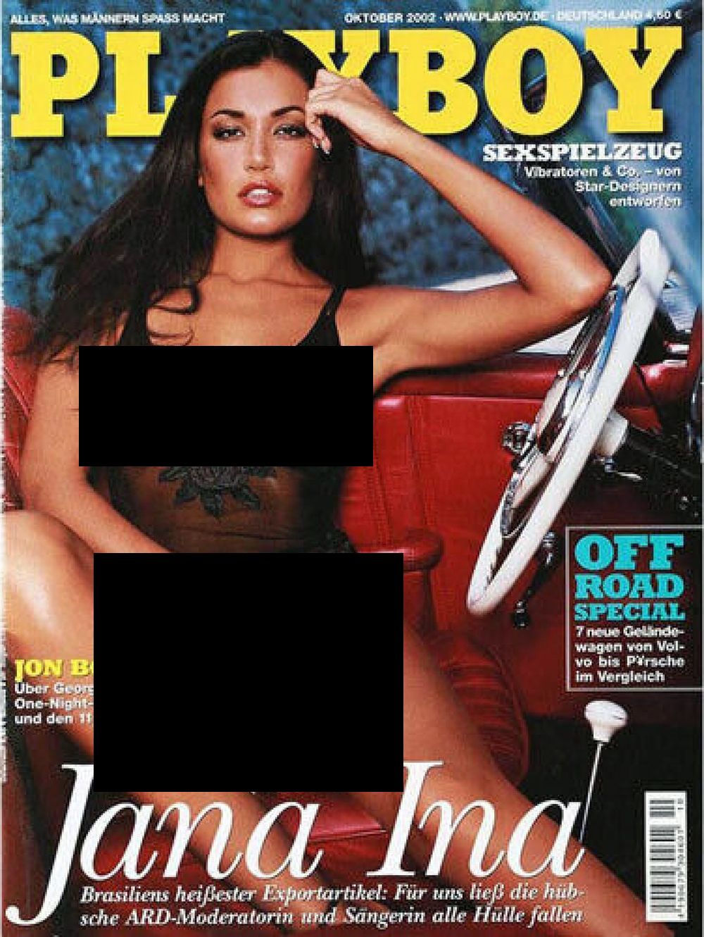 Playboy Magazin Deutschland 2002-10 Jana Ina