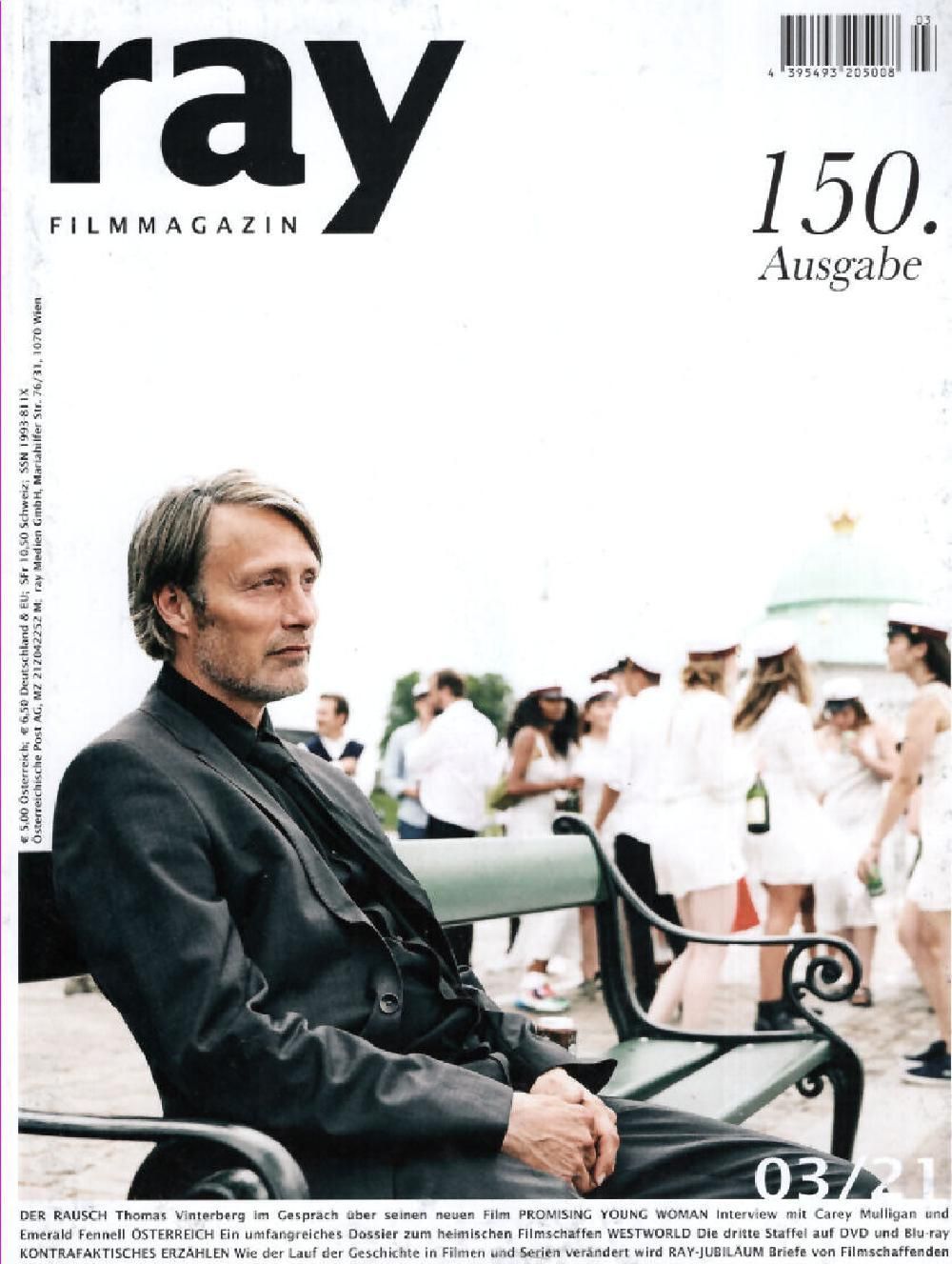 Ray Film Magasin Østrig 2021-03 Mads Mikkelsen Originaludgave