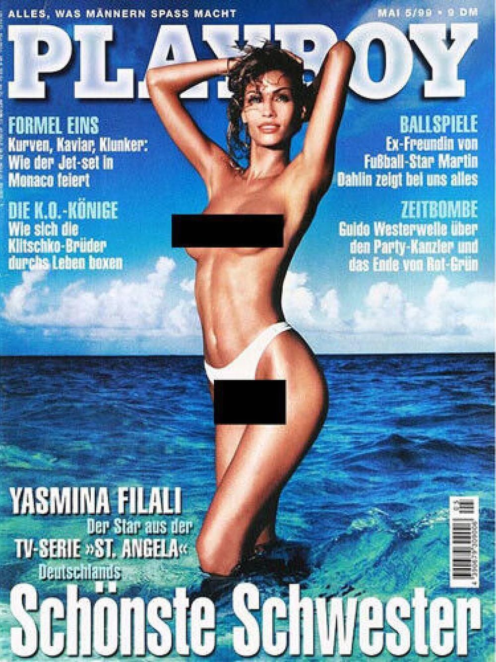 Playboy Magazin Deutschland 1999-05 Yasmina Filali