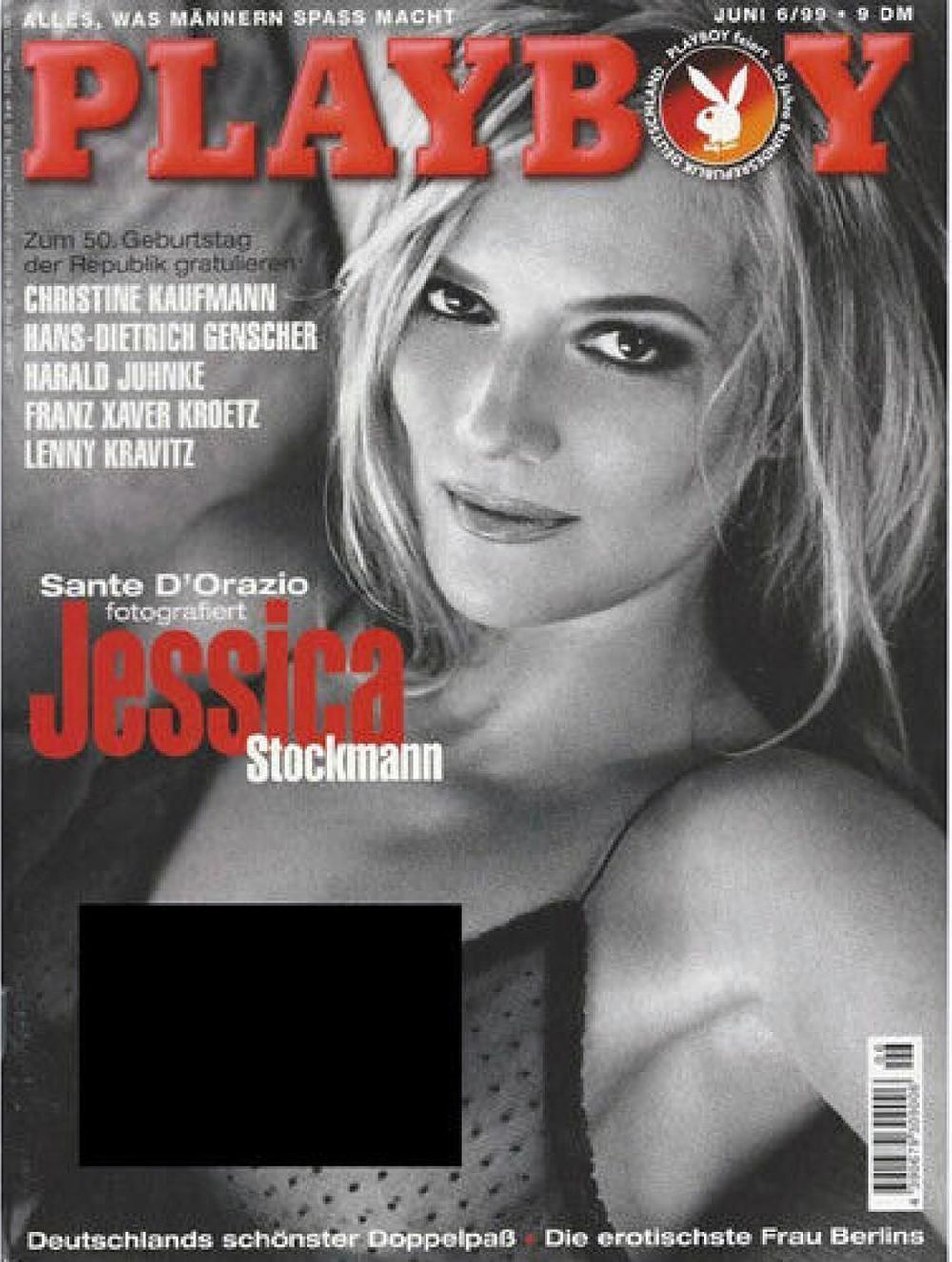 Playboy Magazin Deutschland 1999-06 Jessica Stockmann Sante D'Orazio