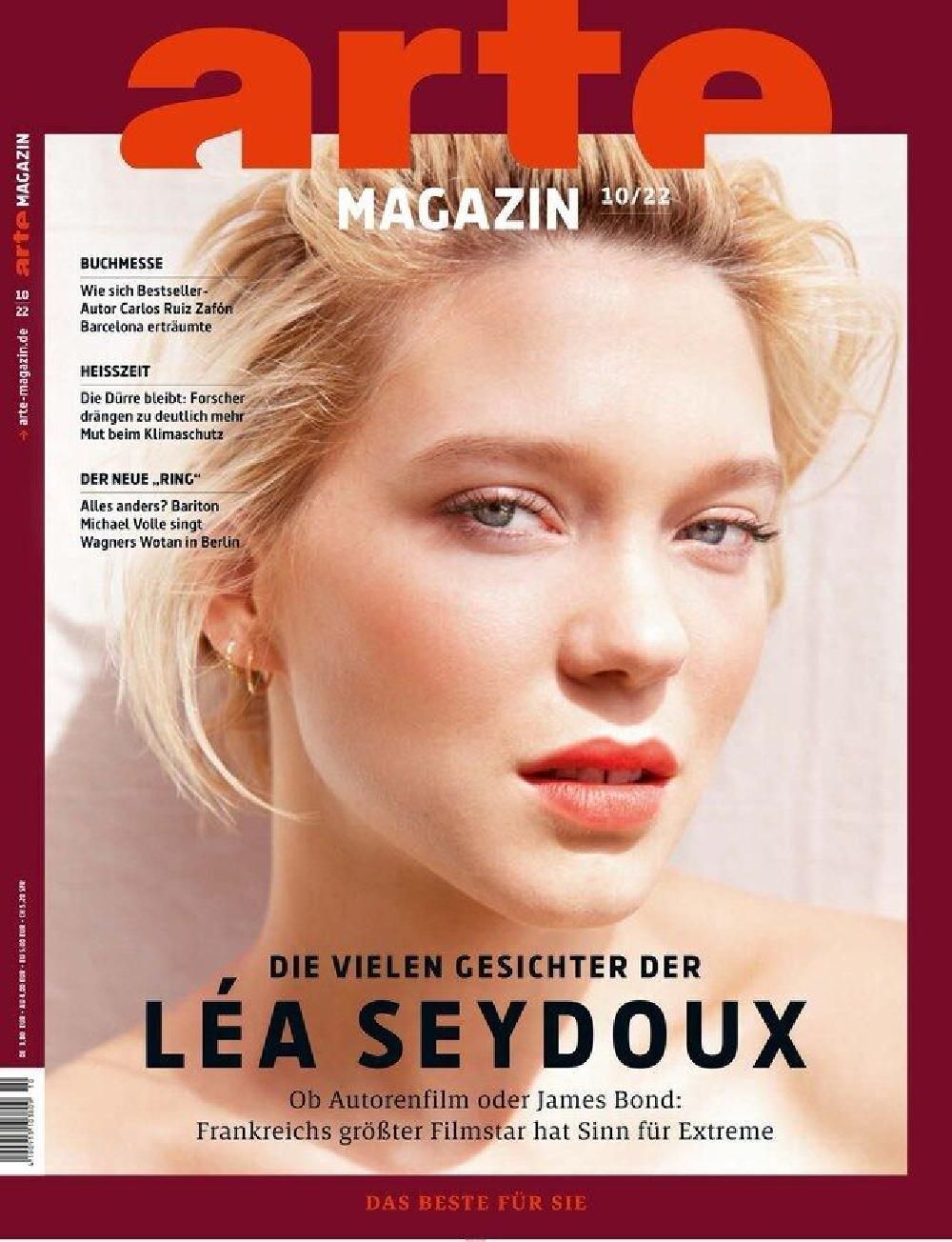 Arte Magazin Deutschland 2022-10 Lea Seydoux