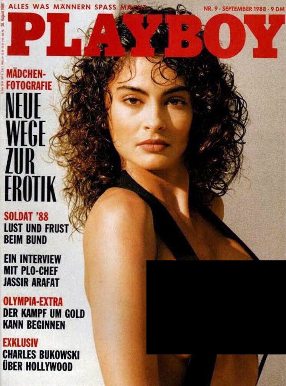 Playboy Magazin Deutschland 1988-09 Bettina Rheims