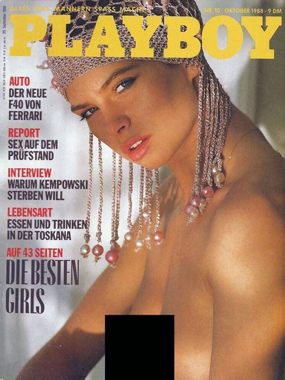 Playboy Magazin Deutschland 1988-10 Jenny I