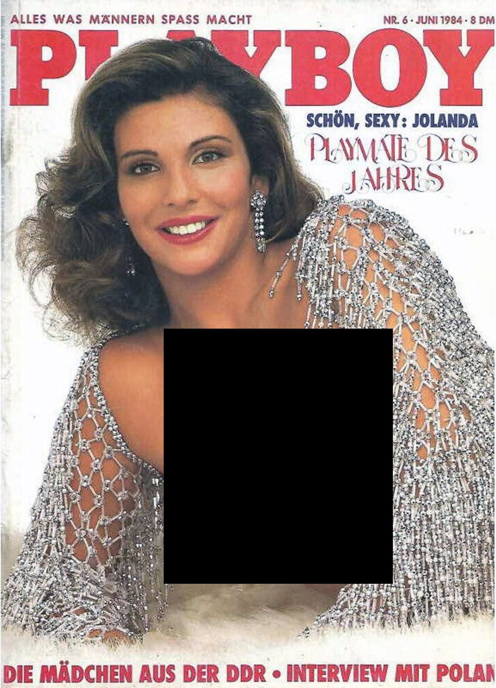 Playboy Magazin Deutschland 1984-06 Jolanda Egger Ola Ray