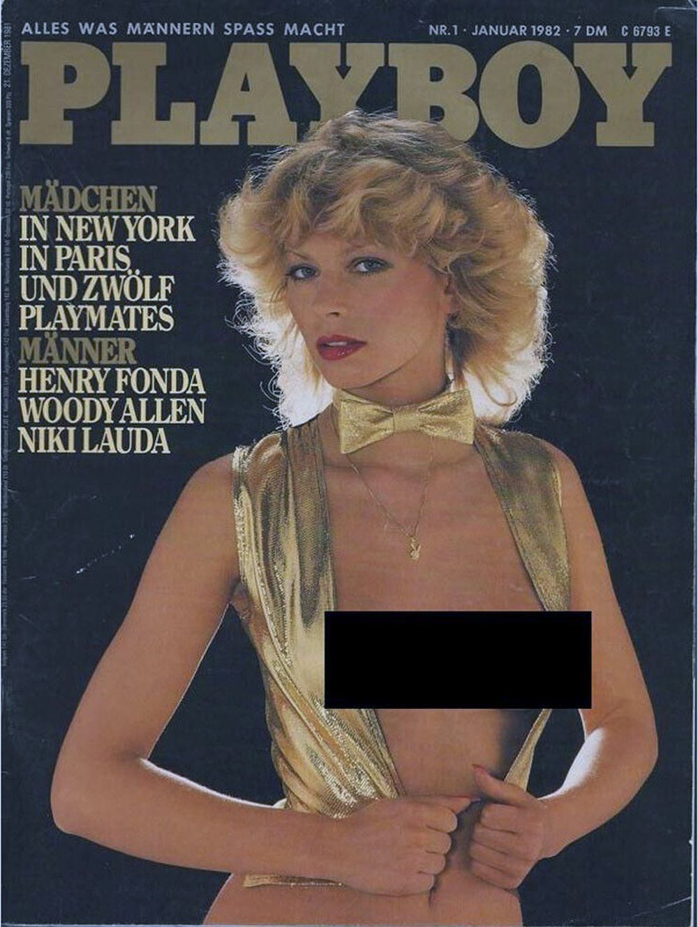 Playboy Magazin Deutschland 1982-01 Gabi Schüdel