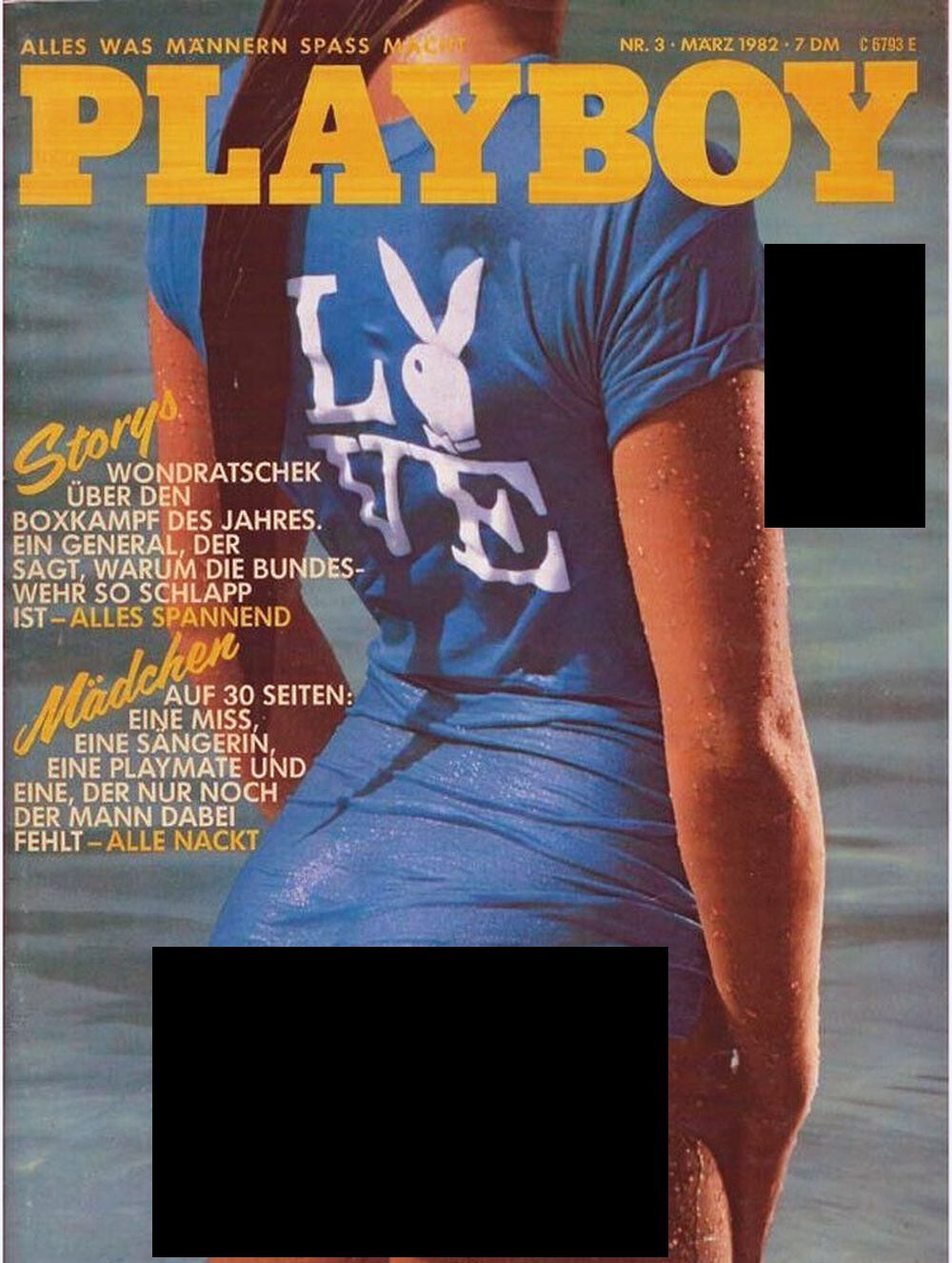 Playboy Magazin Deutschland 1982-03 Diana Fitzgerald