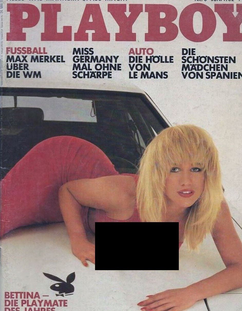 Playboy Tijdschrift Duitsland 1982-06 Bettina Mey
