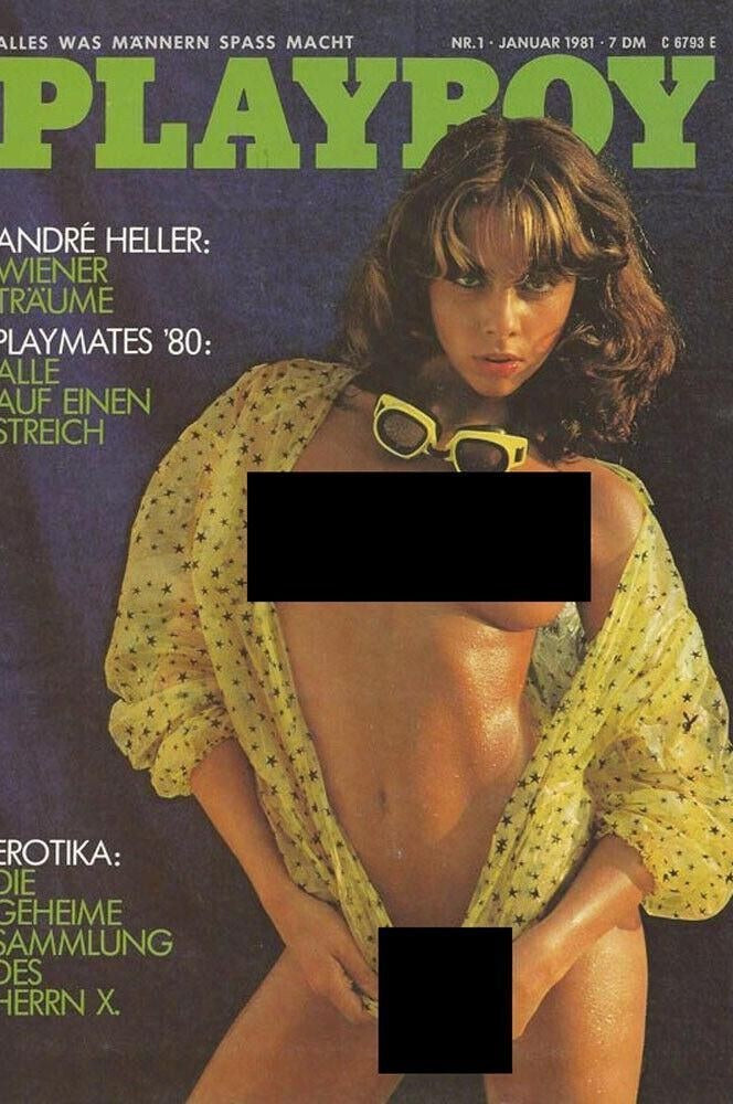 Playboy Magazin Deutschland 1981-01 Yasmine Mehr-Aine