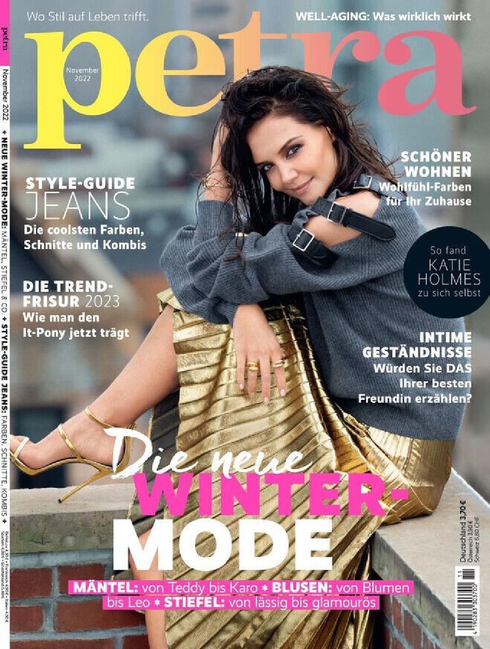 Petra Magazin Deutschland 2022-11 Katie Holmes