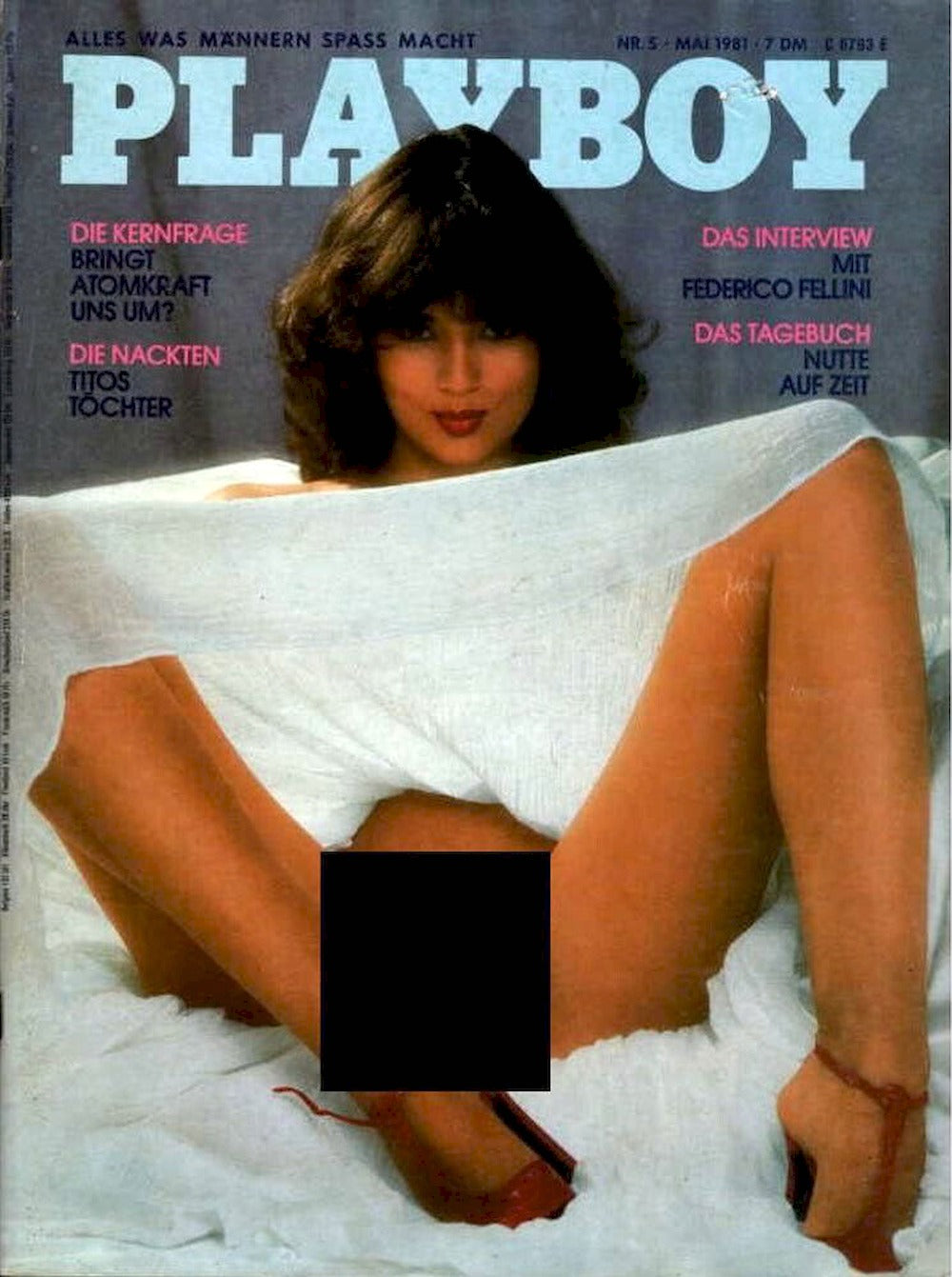Playboy Magazin Deutschland 1981-05 Sylvie Garant