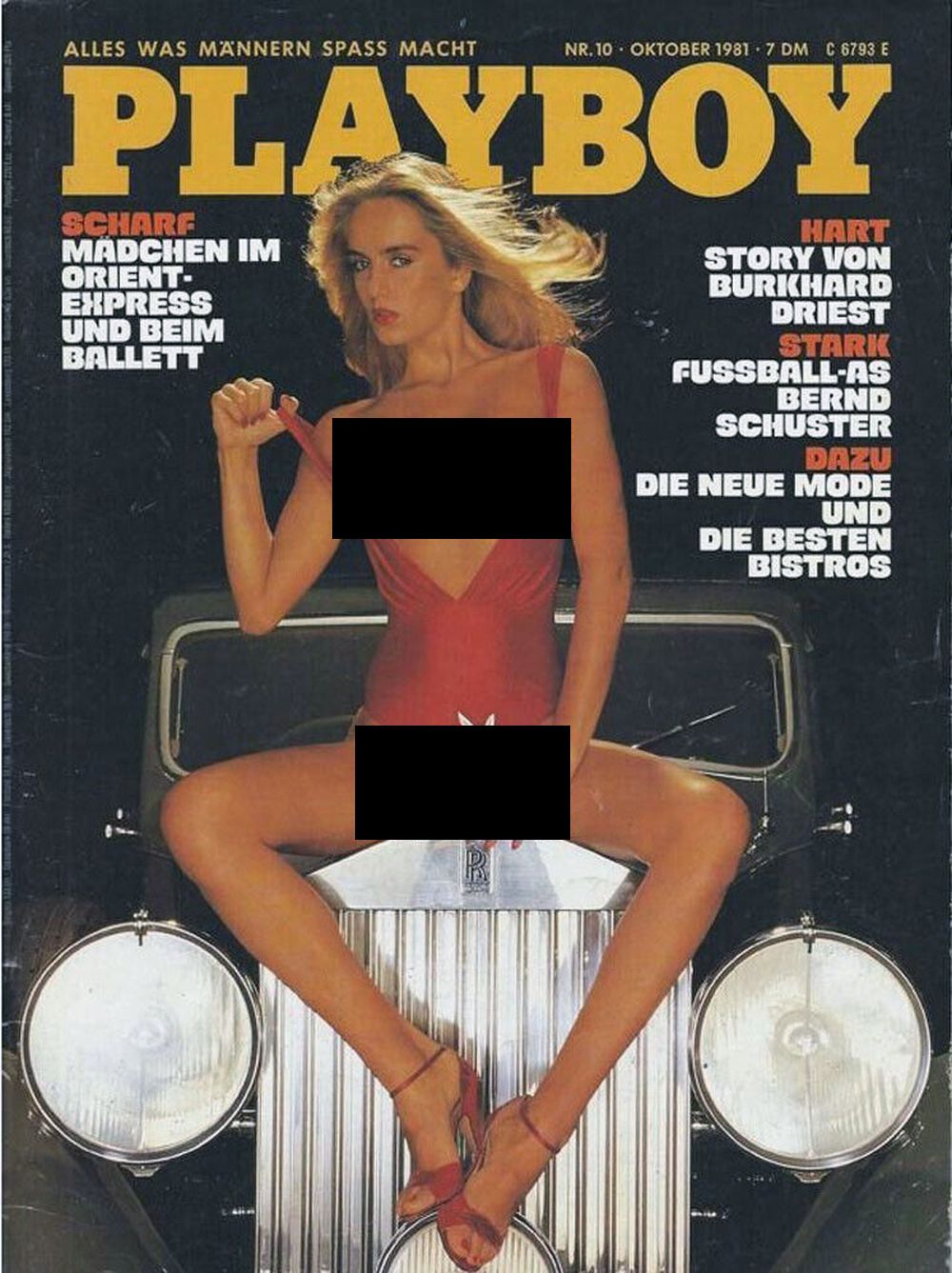 Playboy Magazin Deutschland 1981-10 Bettina Mey