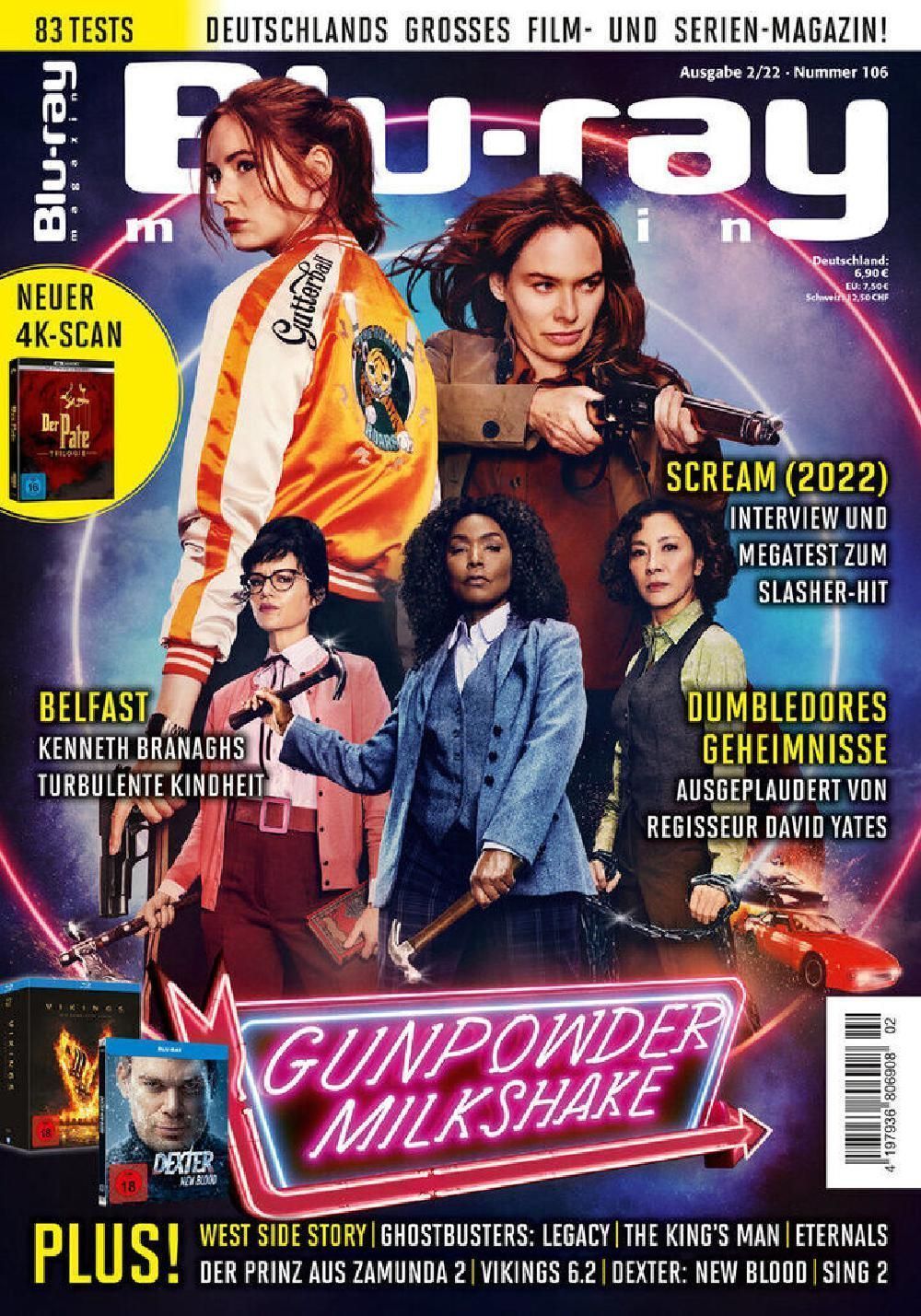Blu Ray Magazin Deutschland 2022-02 Scream Ghostbusters Vermächtnis