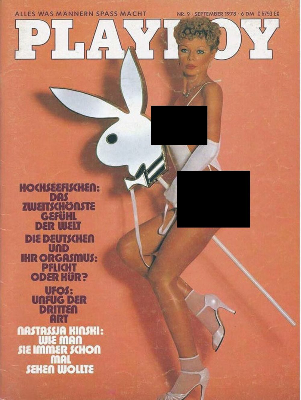 Playboy Magazin Deutschland 1978-09 Christiane Rittner Nastassia Kinski