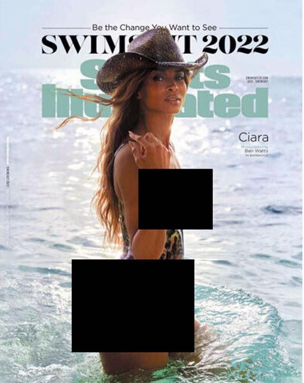 Sports Illustrated Swimsuit Edition Germany 2022 Ciara Harris Original Print Issue
