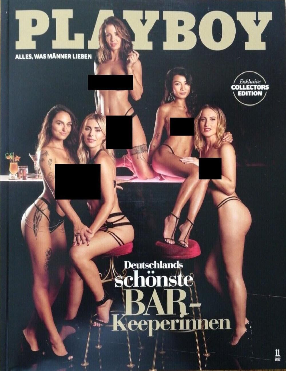 Playboy Magazin Deutschland 2022-11 Barmaids Edition
