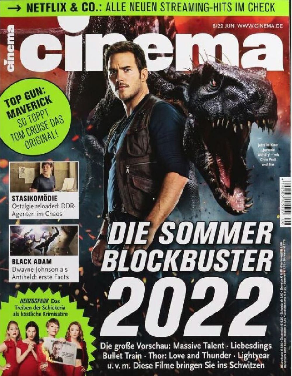 Cinema Magazin Deutschland 2022-06 Chris Pratt