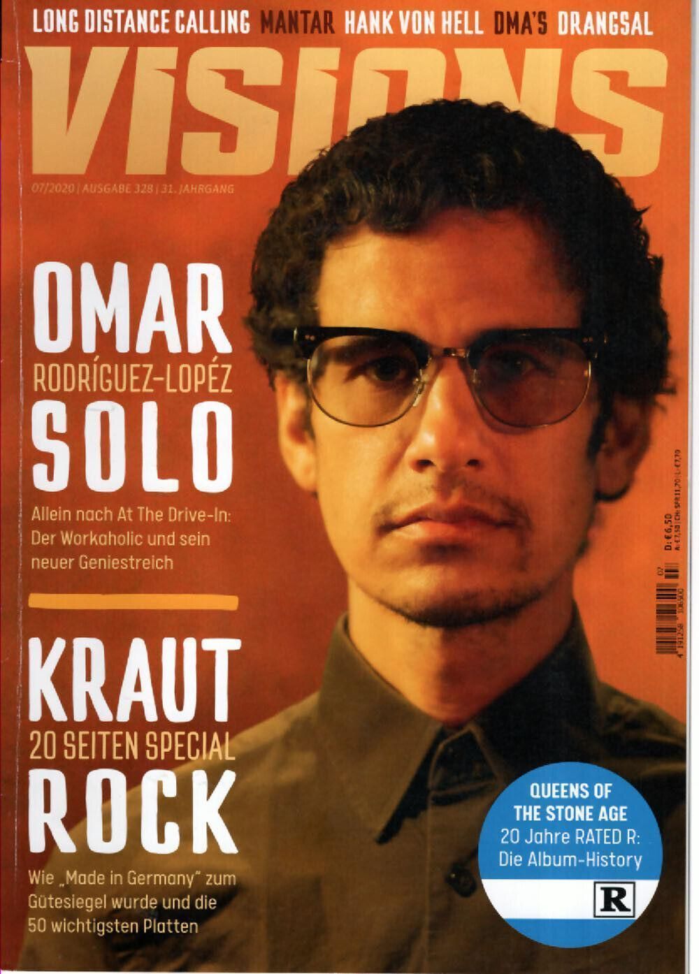 Visions Magazin Deutschland 2020 #328 Omar Rodriguez Lopez