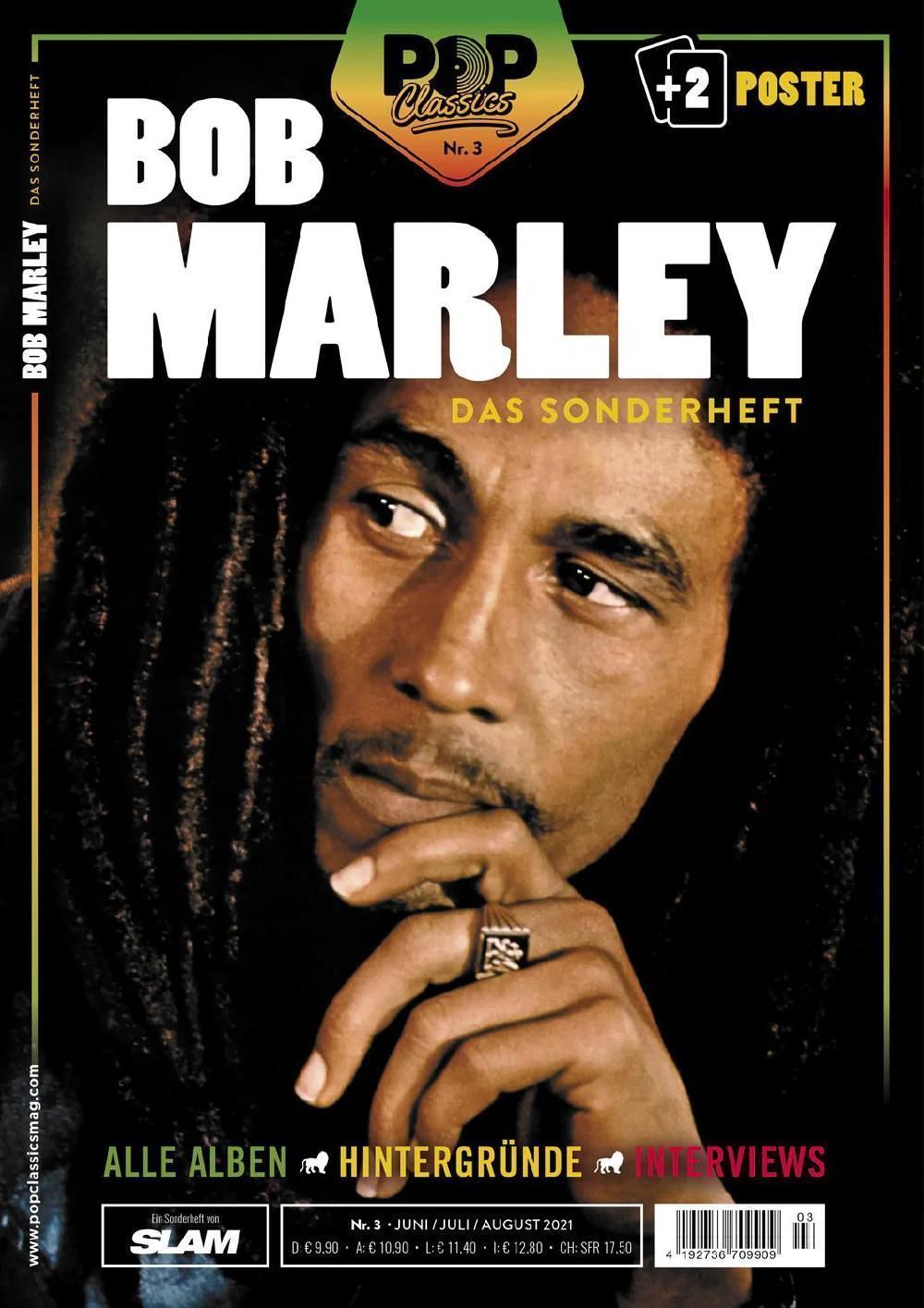 Pop Classics Magazin Deutschland 2021 #3 Bob Marley