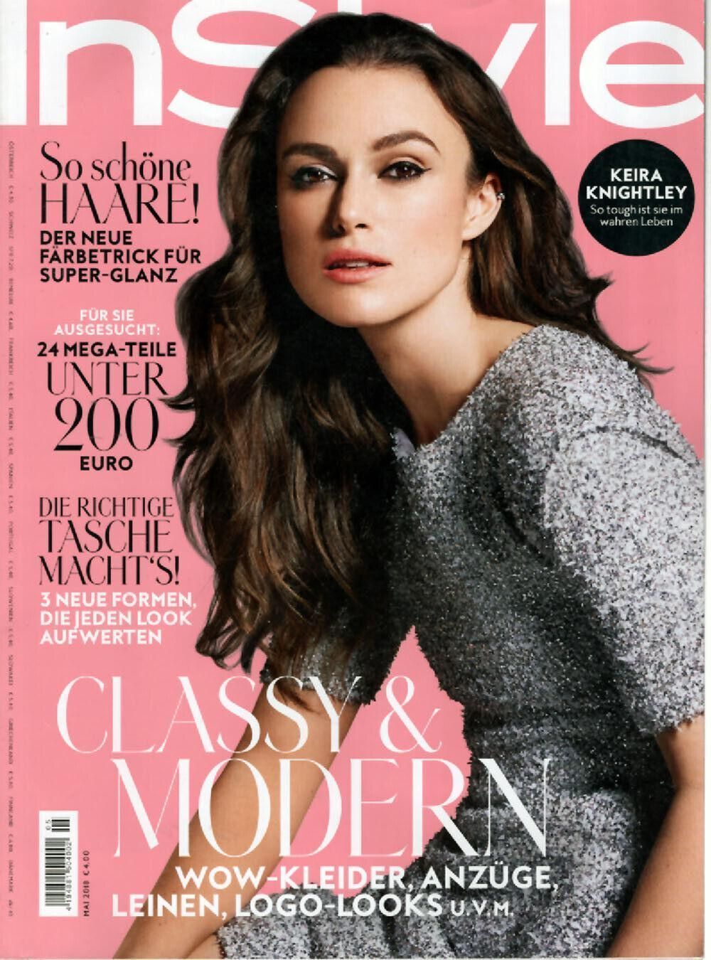 InStyle Magazin Deutschland 2018-05 Keira Knightley