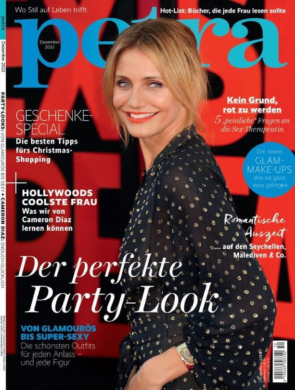 Petra Magazin Deutschland 2022-12 Cameron Diaz