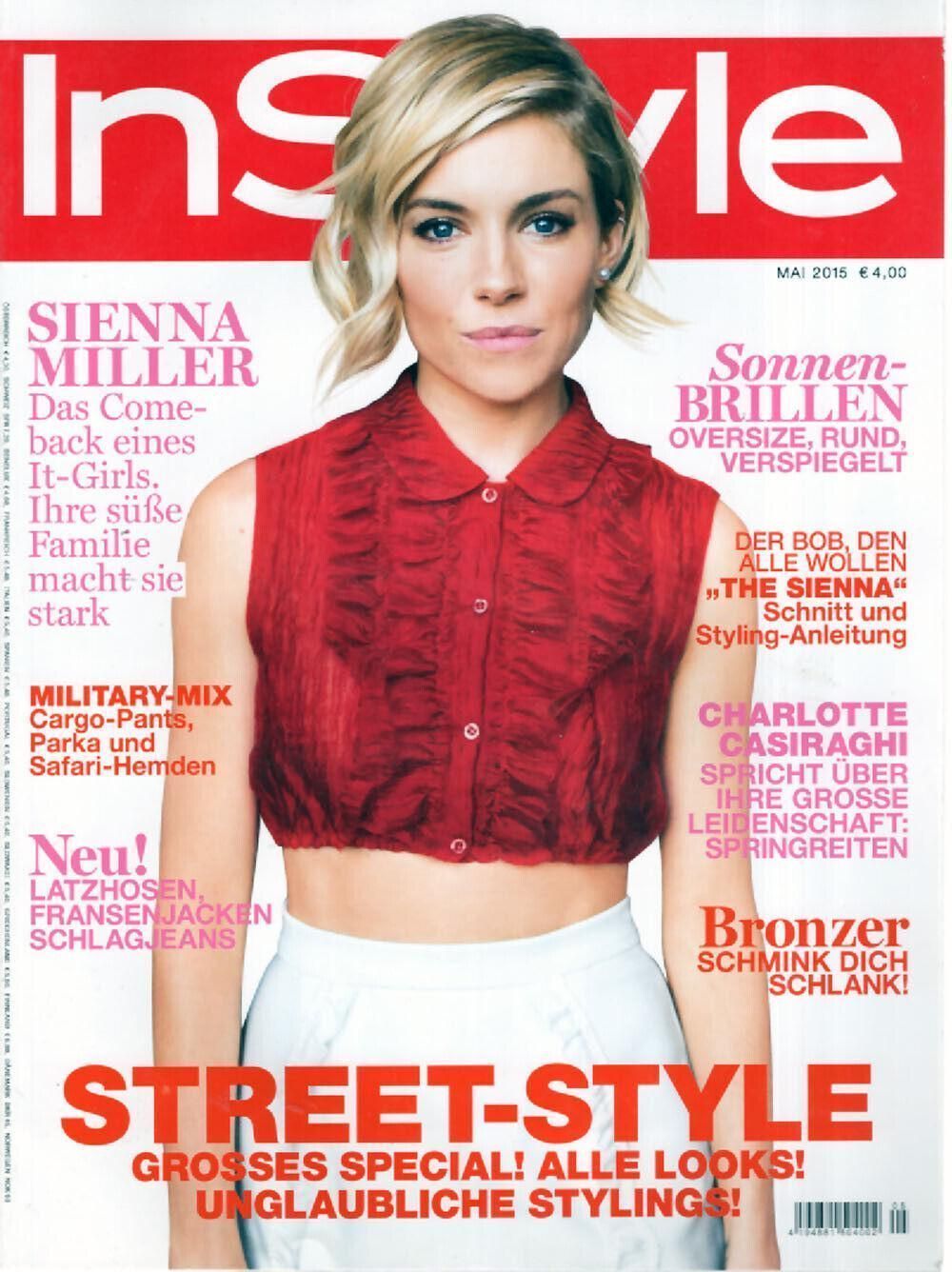 InStyle Magazin Deutschland 2015-05 Sienna Miller