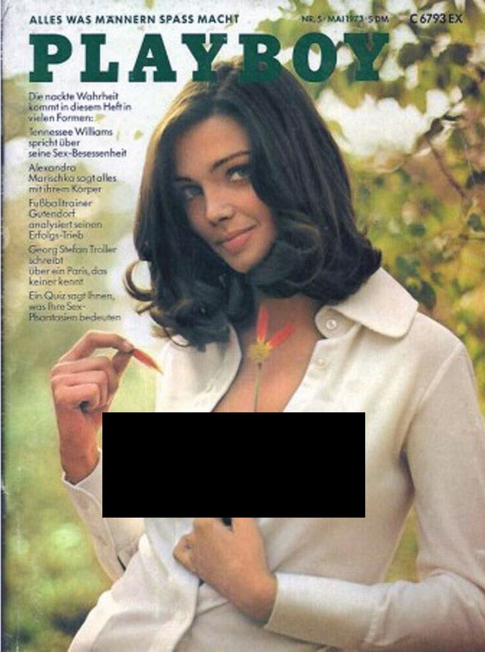 Playboy Magazin Deutschland 1973-05 Alexandra Marischka