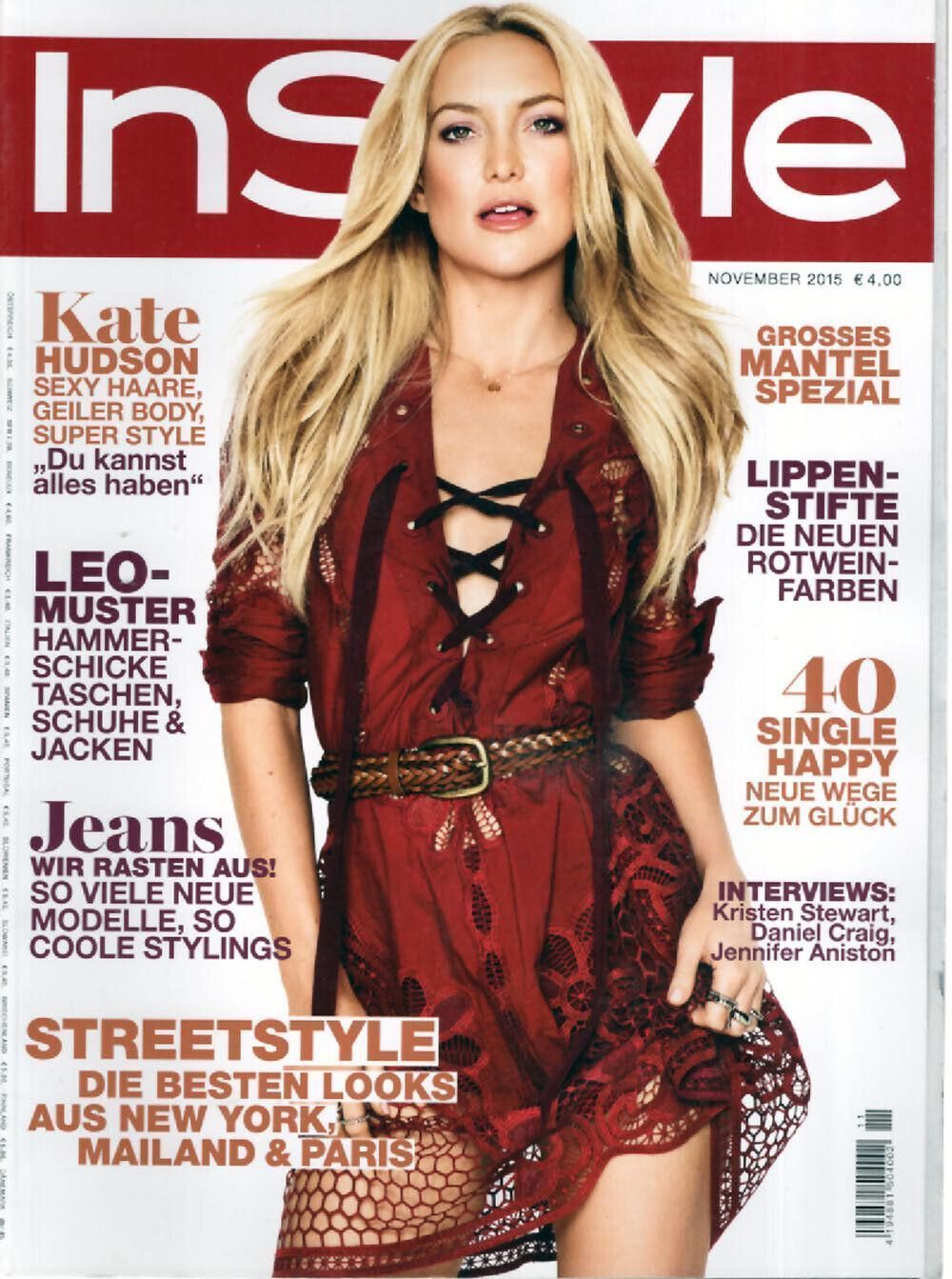 InStyle Magazin Deutschland 2015-11 Kate Hudson