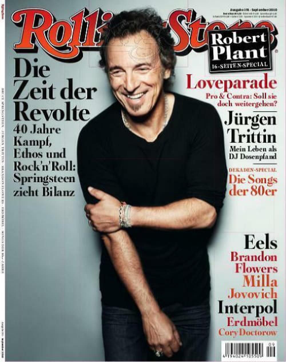 Rolling Stone Magazin Deutschland 2010-09 Bruce Springsteen Milla Jovovich