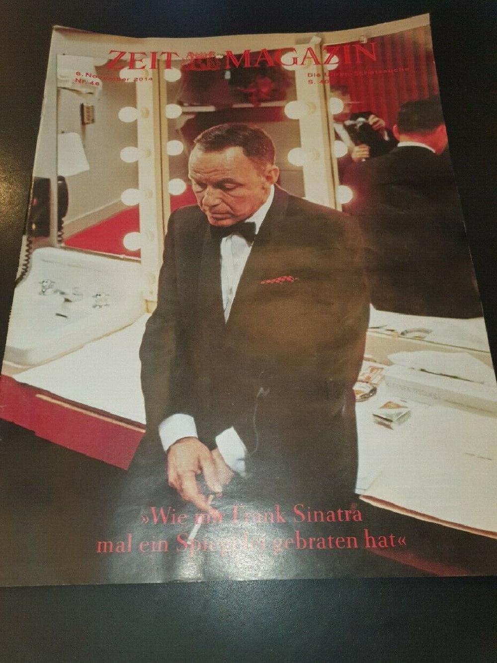 Zeit Magazin Deutschland 2014-46 Frank Sinatra Jackson Jones