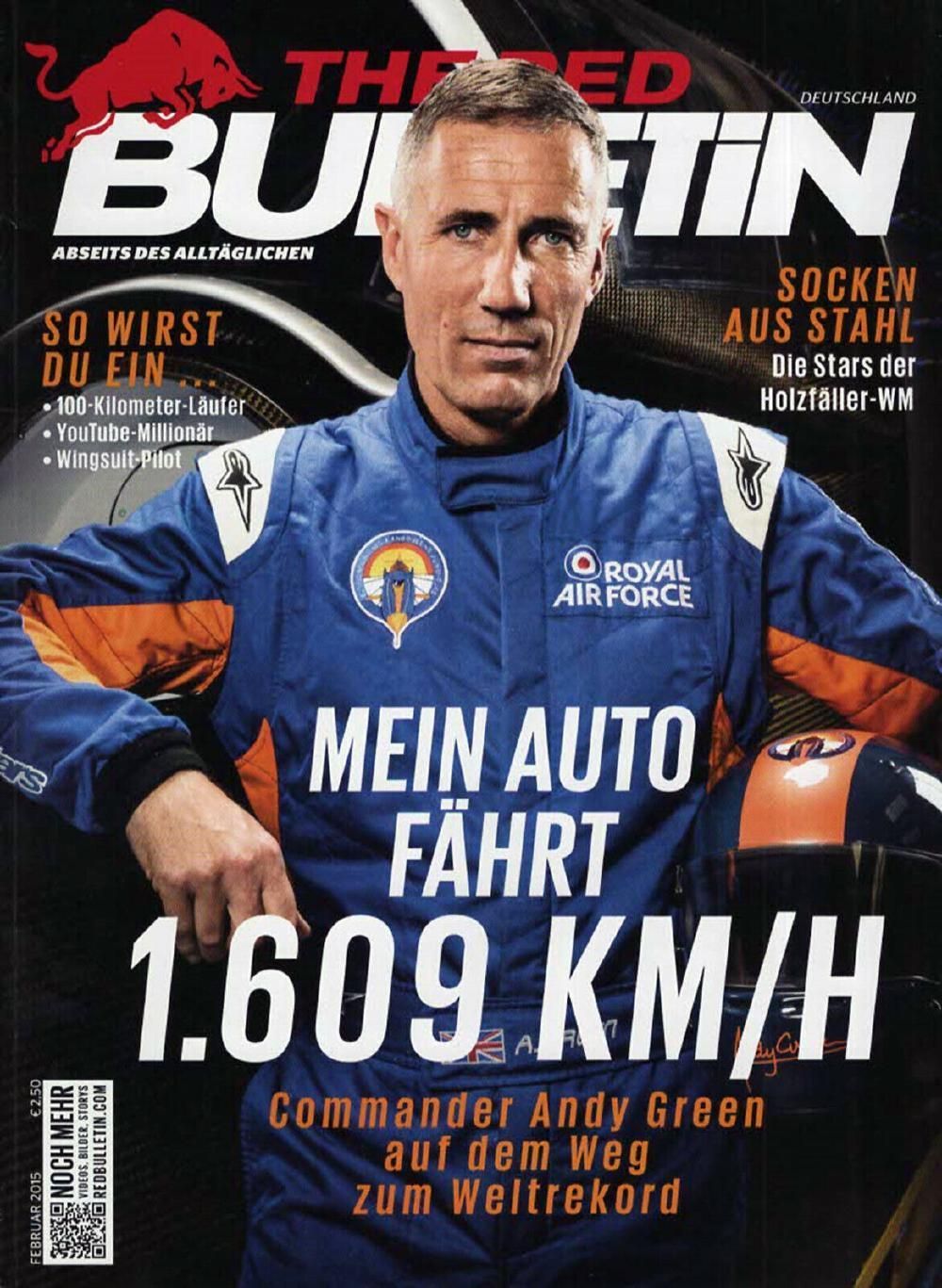 The Red Bulletin Magazin Deutschland 2015-02 Andy Green