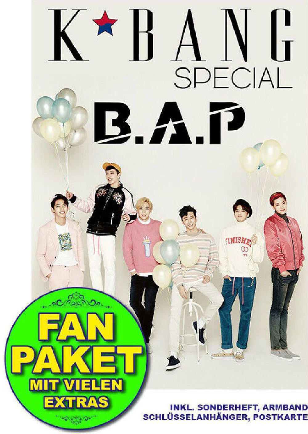K*Bang Spezial Magazin Deutschland B.A.P. BAP Korea Pop