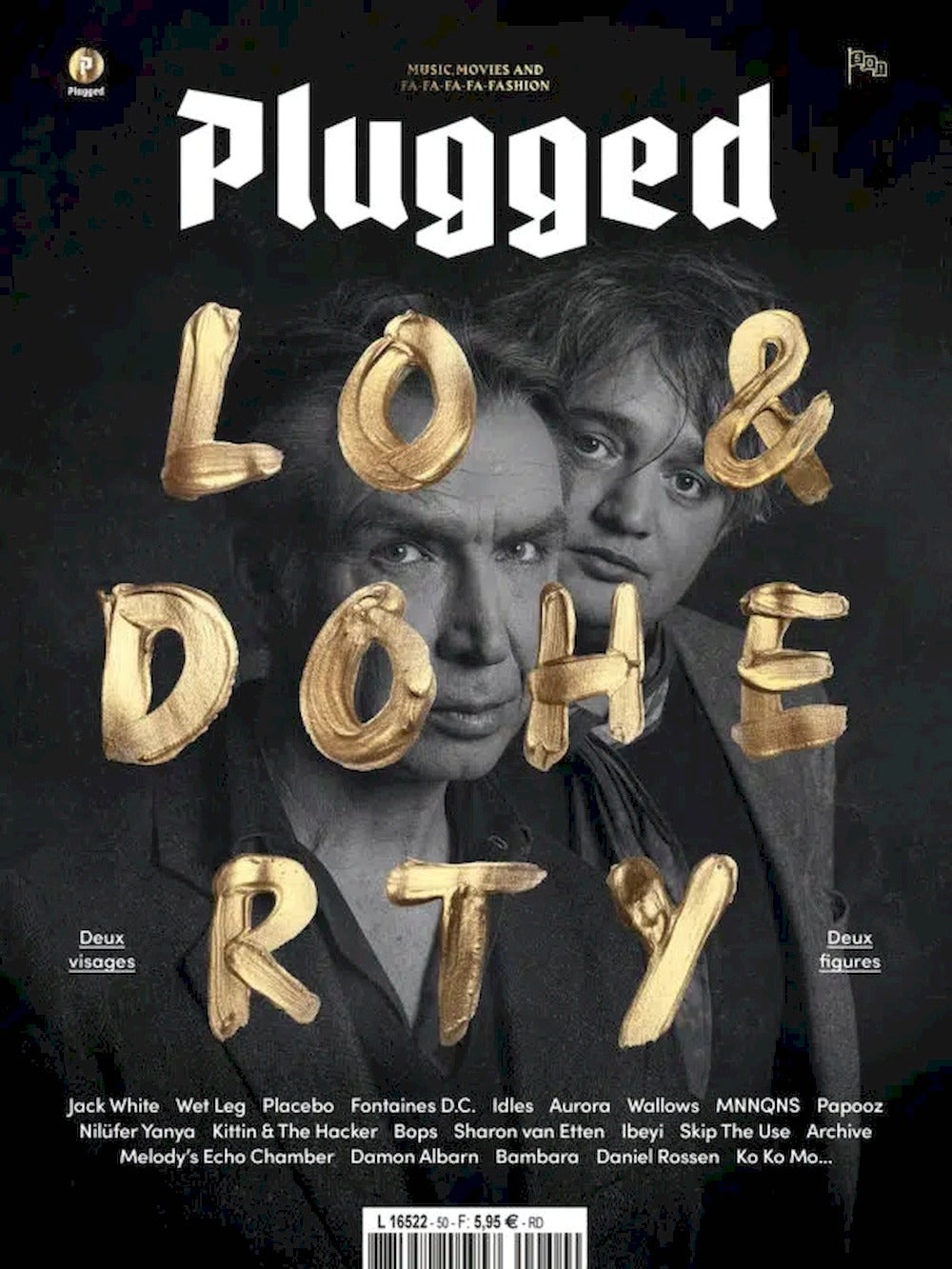 Plugged Magazine France 2022 #50 Peter Doherty Frederic Lo Jack White Wet Leg Original Print Issue