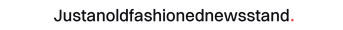 Justanoldfashionednewsstand Logo Switzer